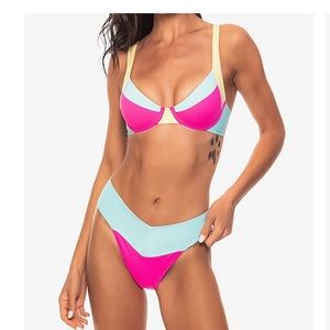 NWT Guria Beachwear High Leg Band Bottom